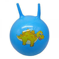 Мяч для фитнеса "Динозаврики" 45 см (голубой) [tsi235350-TSI]