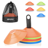 Набор фишек для тренировок Gymtek 18 см*5 см / 50шт разноцветные лучшая цена с быстрой доставкой по Украине