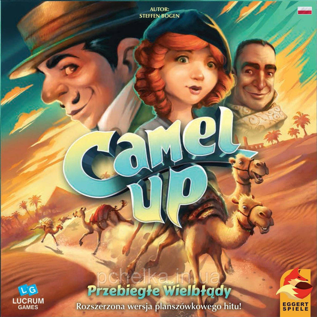 Настільна гра За верблюдами Друга редакція/Camel Up 2nd Edition Eggertspiele