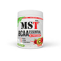 MST BCAA Essential Fermented Professional, глютамин, цитруллин, В6, клубника-киви 414 грамм