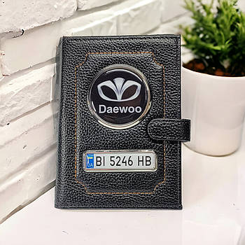 Портмоне Daewoo з держ. номером, Органайзер Део