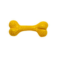 Іграшка Comfy Dental Bone PINEAPPLE 12,5cm жовта b