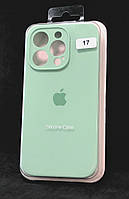 Чехол для телефона iPhone 14ProMax Silicone Case original FULL Camera №17 spring mint (4you)