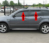 Дефлекторы окон для авто ветровики MITSUBISHI OUTLANDER 2001-2007 AV-TUNING"