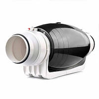 Канальный вентилятор Binetti FDS-125 Silent + adaptor 100 125 (71365) H[, код: 1236984