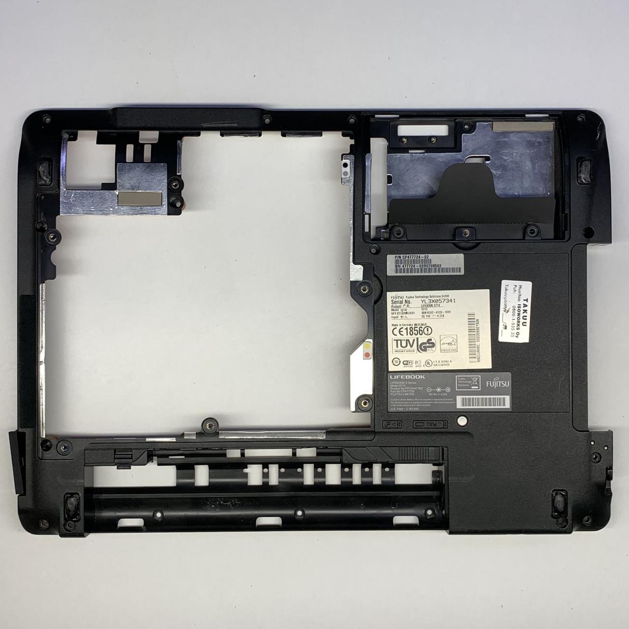 Нижня частина корпусу для ноутбука Fujitsu Lifebook S710 (CP473733-02) "Б/У"