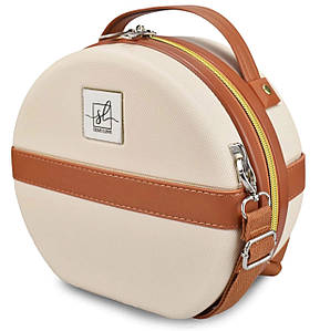 Б'юті-кейс Semi Line 5L Ecru/Brown (T5670-1)