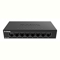 Коммутатор D-Link DGS-1008D/K2A 8xGE, неуправляемый Black