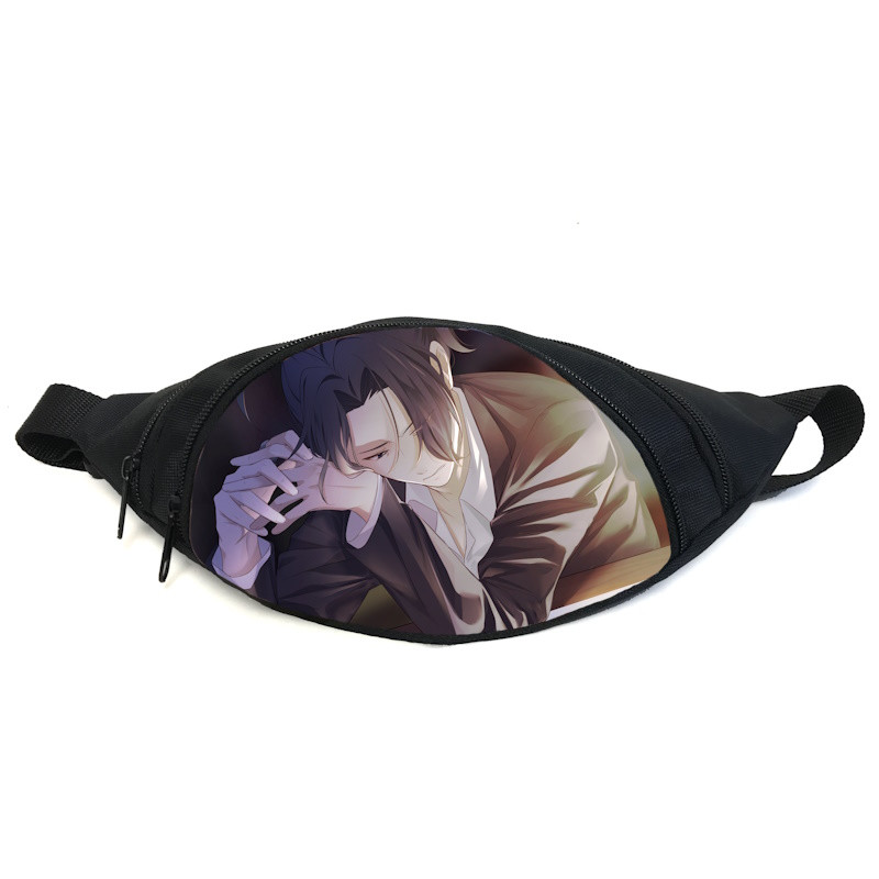 Поясна сумка бананка Патріотизм Моріарті Moriarty the Patriot (GB PM 011) Gear Bag чорна