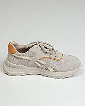 Кросівки Krula 2031 36 бежеві замша нубук, фото 3