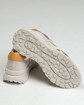 Кросівки Krula 2031 36 бежеві замша нубук, фото 5