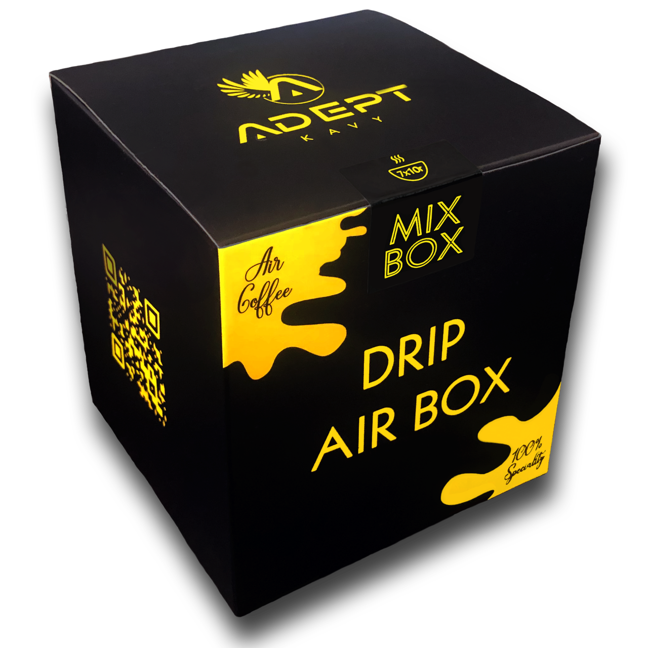 Кава в дріп-пакетах арабіка MIX BOX від ADEPT KAVY