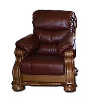 Новое кожаное кресло "CEZAR V" (201 см)