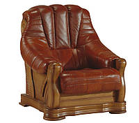 Новое кожаное кресло FRYDERYK II (90 см)
