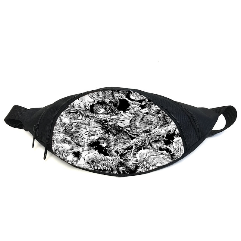 Поясна сумка бананка Берсерк Berserk (GB B 05) Gear Bag чорна