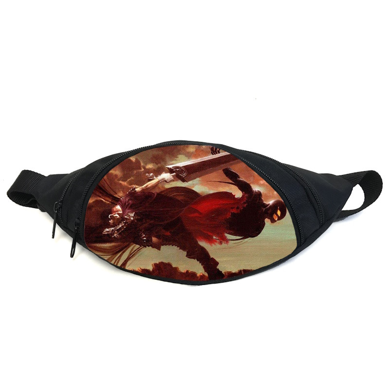 Поясна сумка бананка Берсерк Berserk (GB B 08) Gear Bag чорна