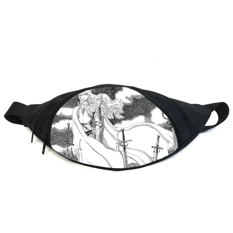 Поясна сумка бананка Берсерк Berserk (GB B 014) Gear Bag чорна