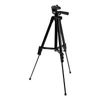 Штатив для телефона и фотоаппарата Tripod 3120 PRO портативный трипод 0,35-1.02м высота. OS-758 Цвет: черный