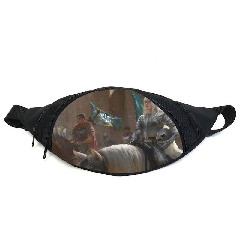 Поясна сумка бананка Берсерк Berserk (GB B 019) Gear Bag чорна