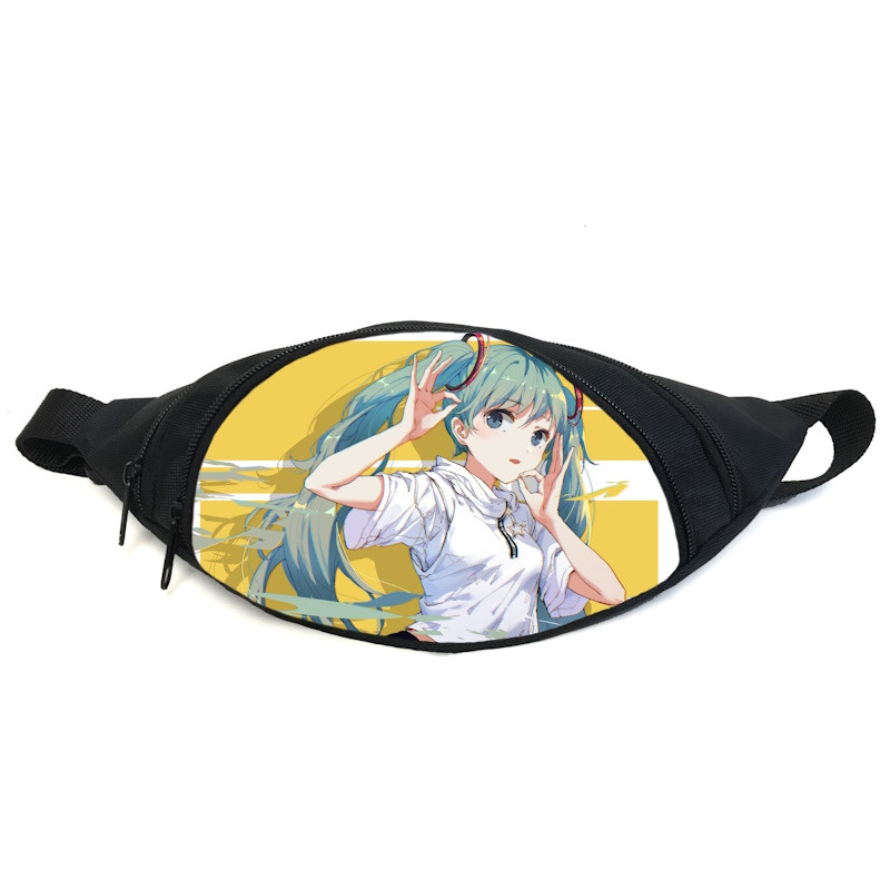 Поясна сумка бананка Міку Хацуне Hatsune Miku (GB HM 011) Gear Bag чорна