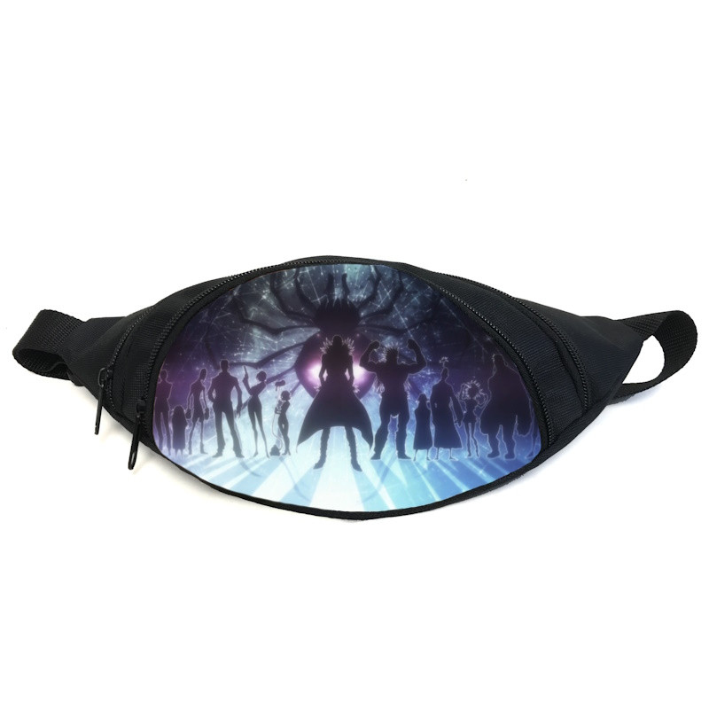 Поясна сумка бананка Хантер Х Хантер Hunter x Hunter (GB HXH 02) Gear Bag чорна