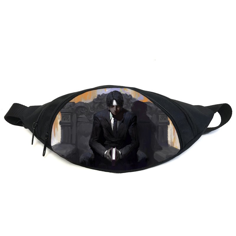 Поясна сумка бананка Хантер Х Хантер Hunter x Hunter (GB HXH 05) Gear Bag чорна