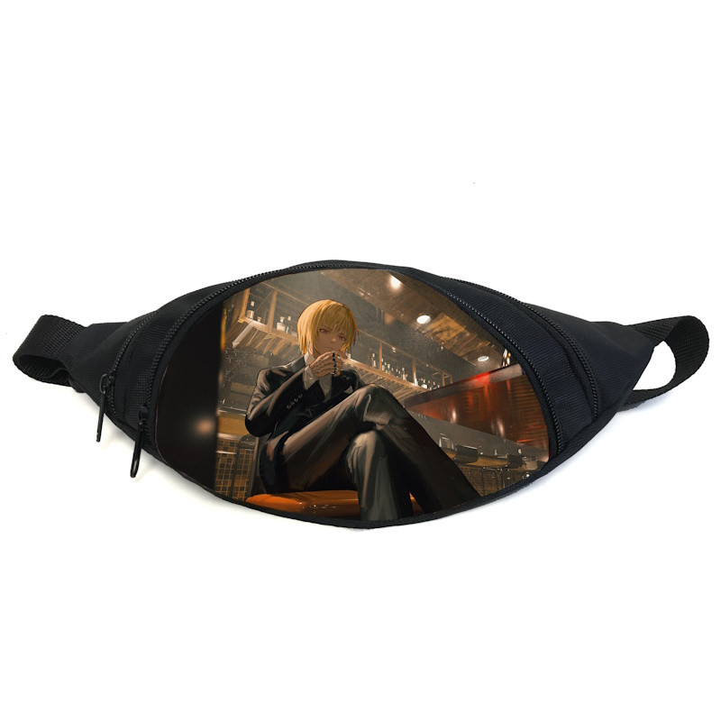 Поясна сумка бананка Хантер Х Хантер Hunter x Hunter (GB HXH 012) Gear Bag чорна