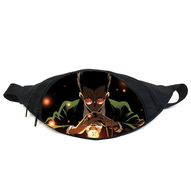 Поясна сумка бананка Хантер Х Хантер Hunter x Hunter (GB HXH 015) Gear Bag чорна
