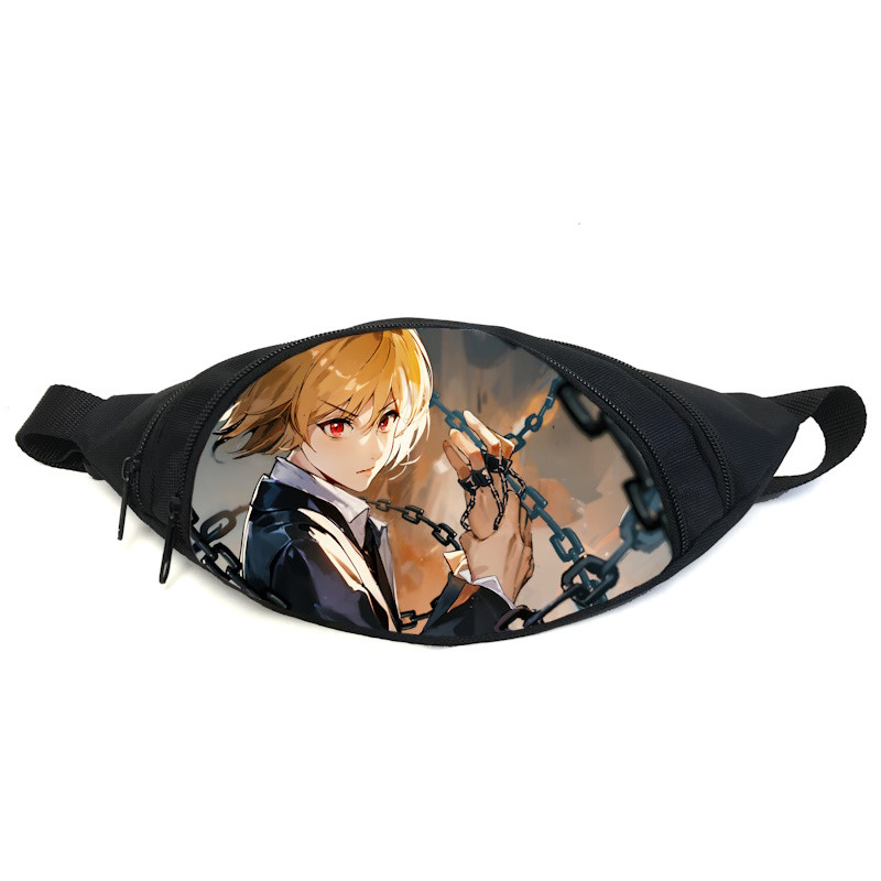 Поясна сумка бананка Хантер Х Хантер Hunter x Hunter (GB HXH 016) Gear Bag чорна