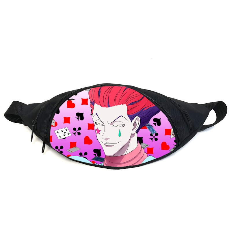Поясна сумка бананка Хантер Х Хантер Hunter x Hunter (GB HXH 019) Gear Bag чорна