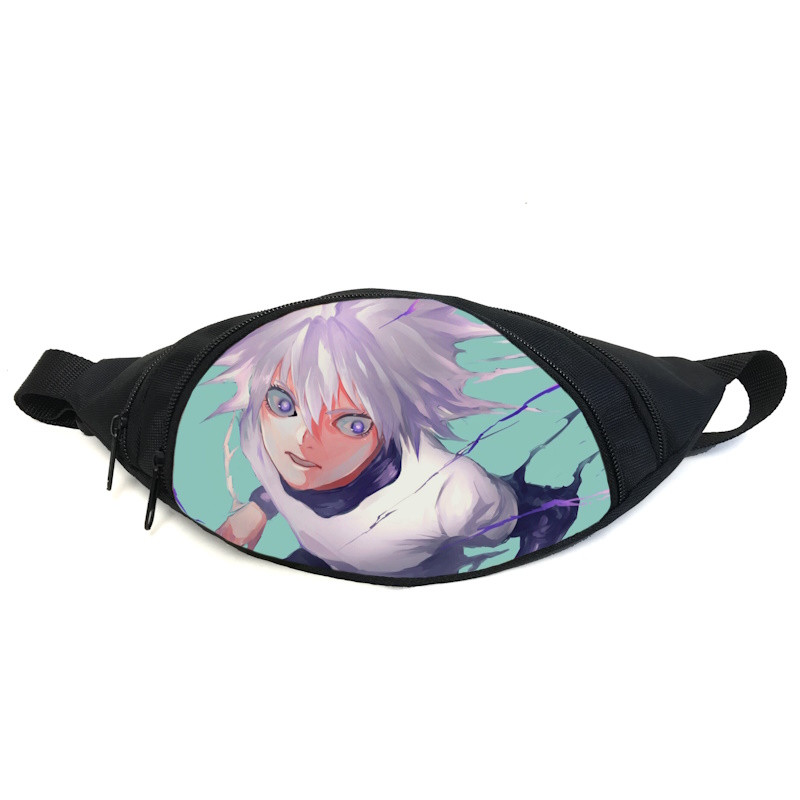 Поясна сумка бананка Хантер Х Хантер Hunter x Hunter (GB HXH 020) Gear Bag чорна