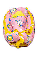 Кокон гнездышко для новорожденных Смешарики с одеялом