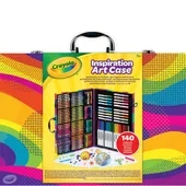 Великий набір Крайола для малювання у валізі 140 предметів кейс Crayola Inspiration Art Case
