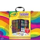 Великий набір Крайола для малювання у валізі 140 предметів кейс Crayola Inspiration Art Case