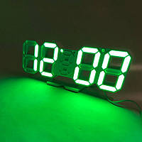 Часы настольные электронные LY-1089 LED с будильником KU-139 и термометром (WS)
