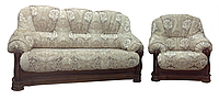 Классический комплект: диван с креслом "Барон 4090" (3н + 1)