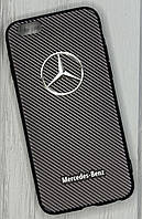 Чехол для Iphone 6/6S чехол Carbon Mercedes Benz на айфон 6/6с черный/black