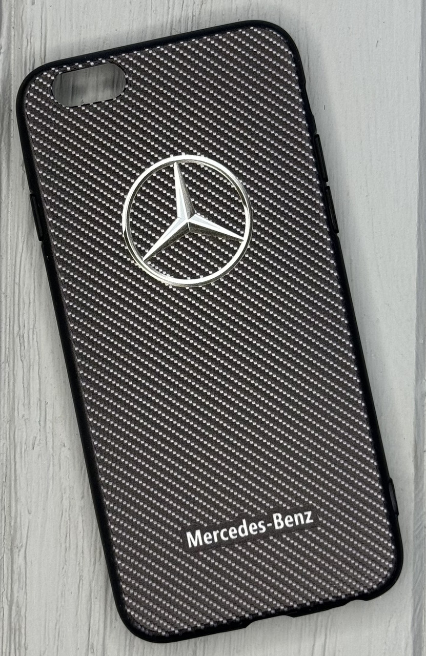 Чохол для Iphone 6/6S чохол Carbon Mercedes Benz на айфон 6/6с чорний/black