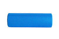 Массажный ролик пенный для спины и тела MFR roll 90х15 см Синий