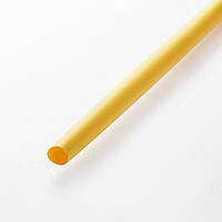 Кембрик термоусадочный 4мм (желтый) 1м