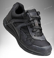 Демісезонні тактичні кросівки / шкіряне військове взуття демі APACHE (black)