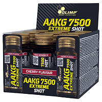 Аминокислота Olimp AAKG 7500 Extreme Shot, 9x25 мл Вишня