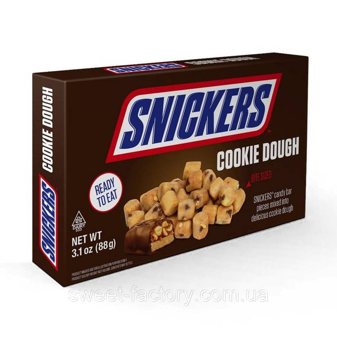 Печиво Snickers Cookie Dough 88g