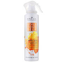 Brelil Style Your Self Spray Wax Спрей-воск для волос 150мл