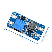 DC-DC Повышающий Модуль MT3608 2.5А (2-24V 2.5-28V) Пайка