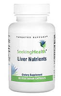 Seeking Health, Liver Nutrients, Питательные вещества для печени, 60 растительных капсул