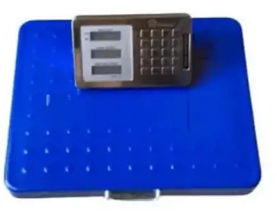 Електронні торговельні ваги WIFI ACS 600KG 45*60 DOMOTEC, колір синій - фото 1 - id-p2123033793