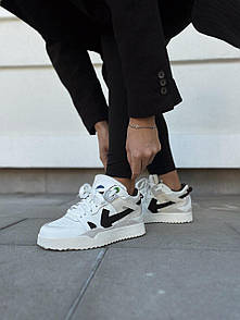 Кросівки жіночі білі OFF-WHITE Sponge Mid Top Cloud White Black (15988) 38