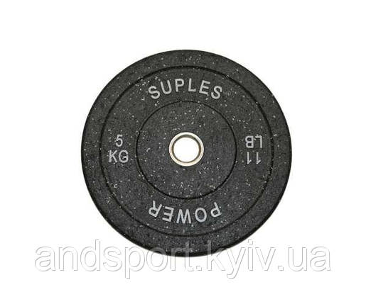 Suples Bumper Plates (пара) — 2 x 5 кг/11 фунтів, фото 1