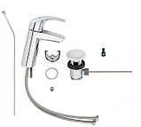 Змішувач для раковини GROHE Eurosmart 23322001, фото 4